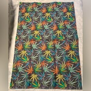 Brand new 420 leaf canvas tea towel